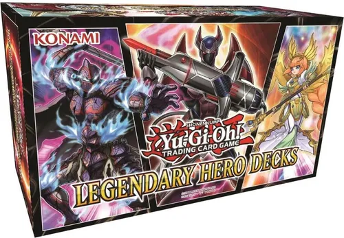 Yu-Gi-Oh! TCG Legendäre Heldentaschen - Sammelkarten-Set mit 3 einzigartigen HERO-Decks, inkl. Asterix-HERO, nordisches Linkmonster und Phantomritter. Ideal für Duellanten, die strategische Vielfalt und mächtige Monster suchen!