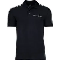 AX ARMANI EXCHANGE Herren Poloshirt - Elegantes T-Shirt aus Baumwolle in Marine - Herren-Shirts, hochwertiges unifarbenes Poloshirt mit Polokragen, Kurzarm und seitlichen Streifen, ideal für lässige Anlässe.