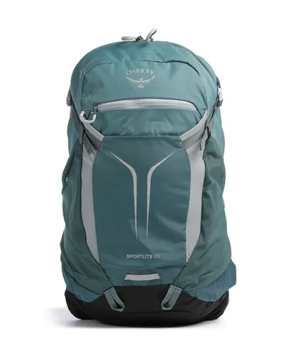 Osprey Sportlite 20 Wanderrucksack in Petrol - Der Osprey Sportlite 20 Wanderrucksack aus recyceltem Nylon bietet ausreichend Platz für Ihre Ausrüstung und ist ideal für Tageswanderungen. Leicht und strapazierfähig für optimalen Tragekomfort.
