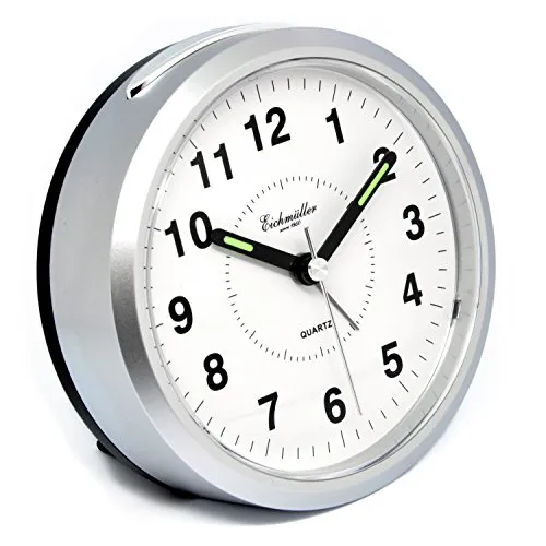 Eichmüller Wecker Analog mit Licht und Weckwiederholung
