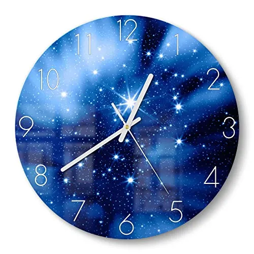 Wanduhren Blau von DEQORI