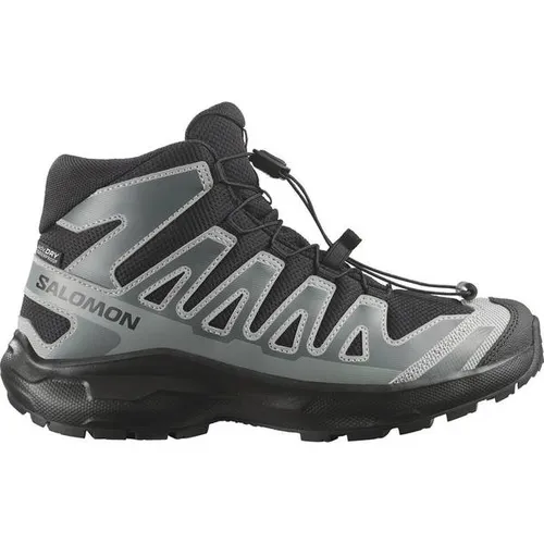 Salomon Kid's XA Pro Mid Waterproof Wanderschuhe grau EU 31 in schwarz von Salomon