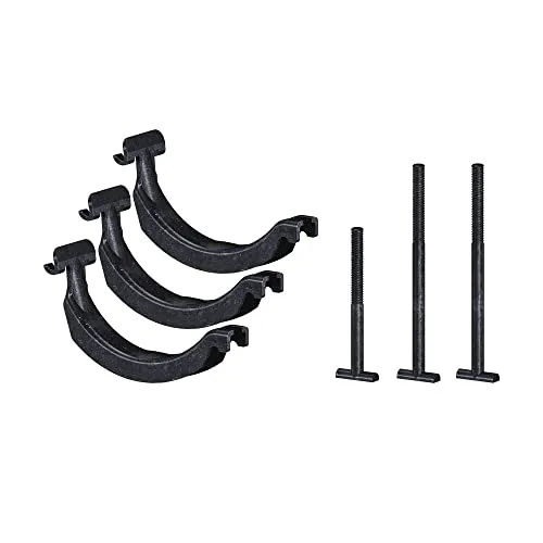 Thule 889500 ProRide SquareBar Adapter, 30 x 15 x 10 cm schwarz