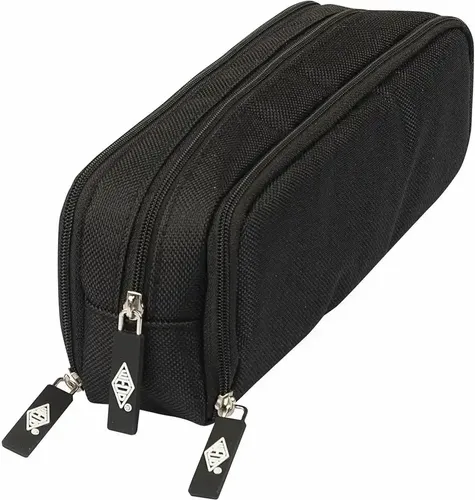 Wedo 242 45101, Polyester, Schwarz, Einfarbig, Junge/Mädchen, Reißverschluss, Erwachsene/Kinder