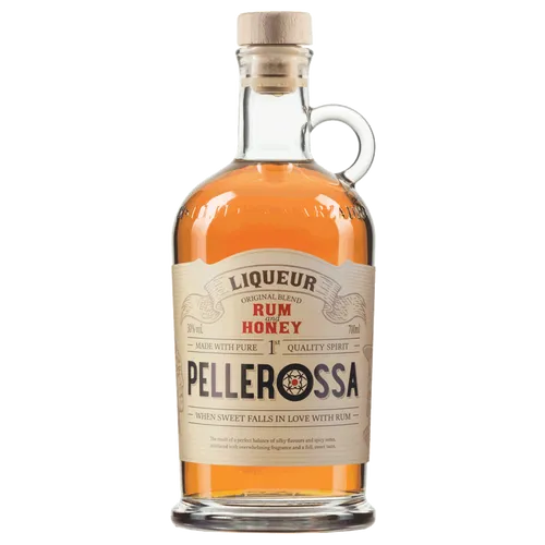 Marzadro Pellerossa Likör - Likör & Kräuterschnaps, aromatischer Rumbasis-Likör mit Honig, der durch seine würzige Süße begeistert. Ideal für besondere Anlässe!