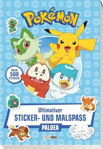 Pokémon: Ultimativer Sticker- und Malspaß Paldea: Sticker- und Malblock