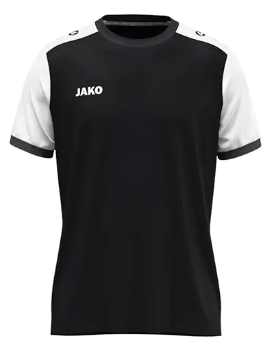 JAKO Unisex Kinder Trikot Dynamic, Kurzarm, schwarz/weiß/anthrazit, 152