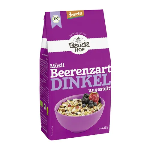 Bauckhof Bio Dinkel Müsli beerenzart von Bauckhof