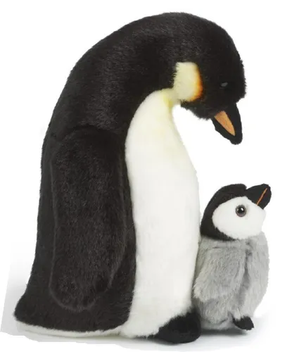 Living Nature Kuscheltier Pinguin mit Jungtier von Living Nature