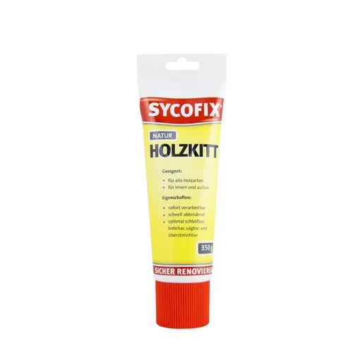 Sycofix Holzkitt 350g, Holzspachtel, Reparaturspachtel, Fertigspachtel