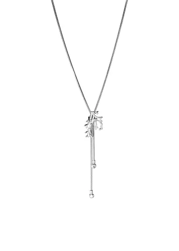 Purelei® Coral Cove Kette – Verstellbare Schlangen-Kette mit Korallenanhänger - Ketten für Damen: Elegante, individuell verstellbare Kette bis 70 cm mit edlem Korallenanhänger und funkelnden Zirkonia-Steinen für einen modernen Look.