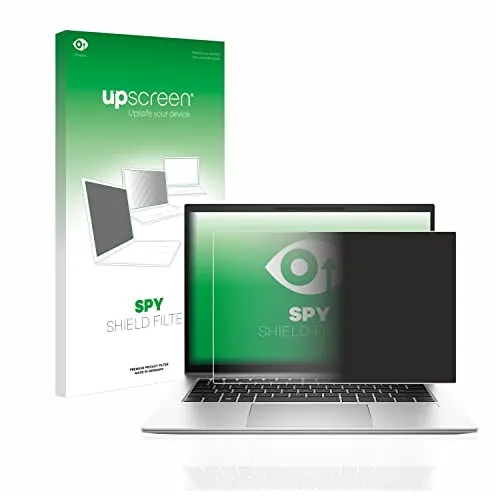 upscreen Blickschutzfilter für HP EliteBook 845 G9 - Blaulichtfilter & Anti-Reflex - Displayfilter mit 60° Blickschutz für Ihre Privatsphäre, reduziert Blaulicht-Emissionen um 60% und sorgt für weniger Augenbelastung. Hergestellt in Deutschland mit antibakterieller Oberfläche.