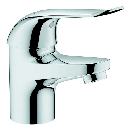 Grohe Euroeco Spezial Waschtisch Einhebelmischer - Touch-On-Wasserhähne für Badezimmerwaschbecken, elegantes Design mit glattem Körper und langlebiger Chromoberfläche für zeitlosen Stil und einfache Reinigung.