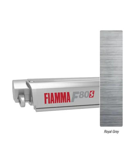 Fiamma F80s 400 Markise titanium, 400cm, Royal Grey