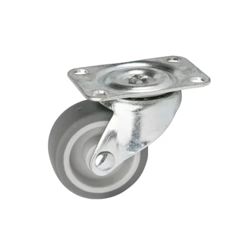 Möbelrad, Durchmesser 42mm/15kg, Drehplatte Stuhl-Rad | Grau