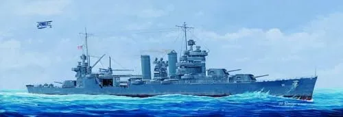 Trumpeter 05309 Modellbausatz USS San Francisco CA-38 - Wasserfahrzeug-Modellbausatz, detailliertes Set für erwachsene Sammler, ideal zum Zusammenbauen und Ausstellen.