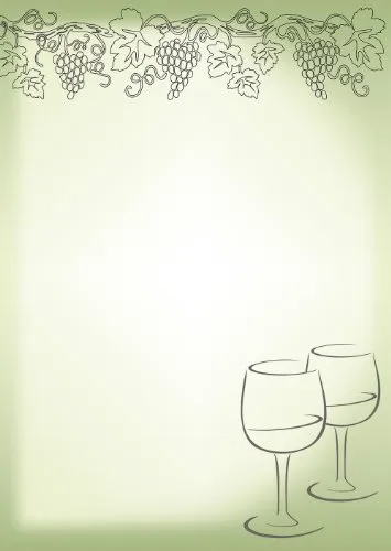 Briefpapier Wein/Weingläser 20 Blatt Motivpapier DIN A4 90 g/m² 5171