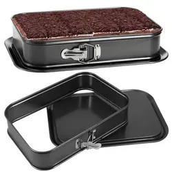 Springform rechteckig 35x24cm mit abnehmbarem Boden