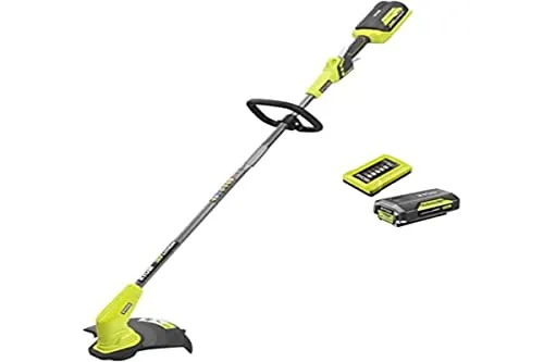 Ryobi RY36LT33A-120 - Akku-Freischneider mit MAX POWER 36V - Rasentrimmer & Motorsensen, leistungsstarker 36V Akku für kabellosen Einsatz, ideal für große Gärten und einfache Handhabung dank Zweihandgriff.