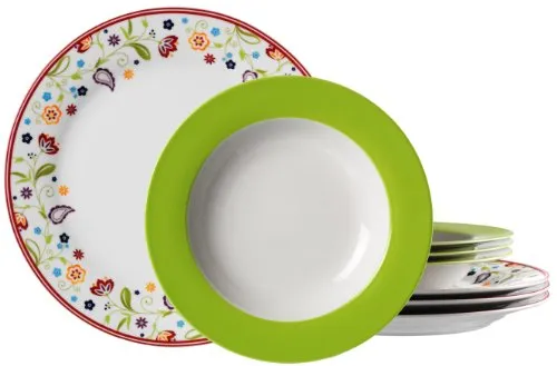 Ritzenhoff & Breker Tafelservice Doppio Shanti, 8-teilig in weiß von Ritzenhoff & Breker