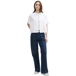 TOM TAILOR Denim Bluse in Weiß - M