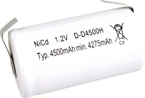 Mexcel Spezial-Akku Mono (D) NiCd 1.2V 4500 mAh 1St.