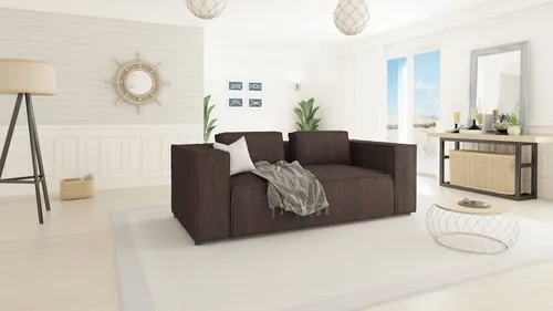 S-Style Möbel 2-Sitzer Sofa Renne aus Cord - Elegantes 2-Sitzer Sofa aus hochwertigem Cord, ideal für stilvolle Wohnräume. Mit weichem Sitz und Wellenfederung für hohen Komfort. Perfekt für entspannende Momente.