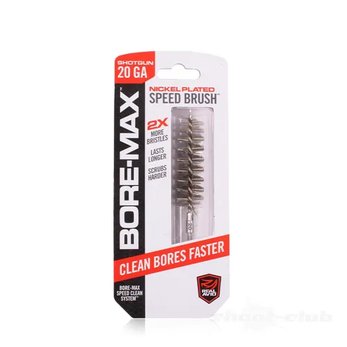 Real Avid Bore-Max Speed Brush 20GA Reinigungsbürste Waffenreinigung Laufbürste