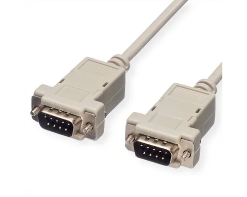 VALUE RS232-Kabel 9pol ST-ST Computer-Kabel, D-Sub 9-polig (DE-9) Männlich (Stecker), D-Sub 9-polig (DE-9) Männlich (Stecker) (180.0 cm)