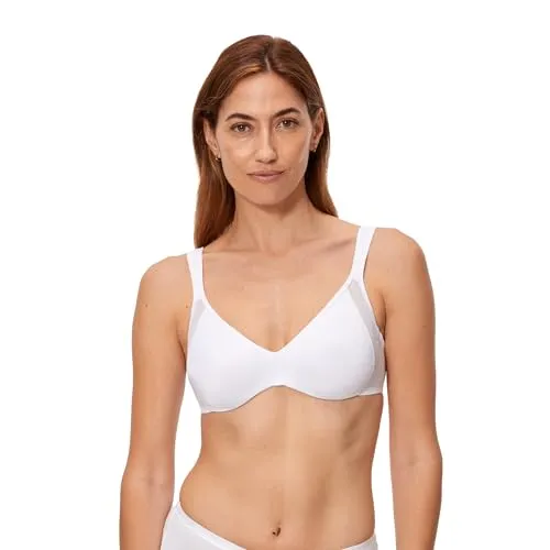 Playtex BH für Damen, Expert in Silhouette Minimizer-BH x1 Weiß 95E