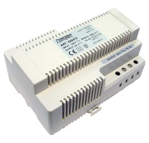 Comatec TBD205024F Hutschienen-Netzteil 24 V/AC - Sonstige Elektroinstallationsartikel, robustes Gehäuse aus grauem ABS-Kunststoff für langlebige Anwendungen