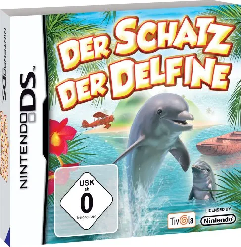 Der Schatz der Delfine - Abenteuer-Spiel - Spannendes Geschicklichkeitsspiel mit Delfinen, Schatzsuche und lustigen Minispielen. Entdecke Piratenschätze und erlebe ein multilinguales Abenteuer in 5 Sprachen!
