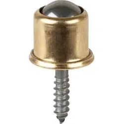 BS Rollen Kugelrolle Stahlkugel Ø 25 mm Stahl verzinkt Tragfähigkeit 15 kg