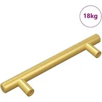 vidaXL Schrankgriff 510 pcs Gold 150 mm Edelstahl – Stilvoll und Langlebig - Elegante Schrankgriffe aus Edelstahl in glänzendem Gold, perfekt für moderne Räume. Mit praktischem T-Bar-Design und robustem Material für eine stilvolle und langlebige Lösung in Küche, Bad und Büro.