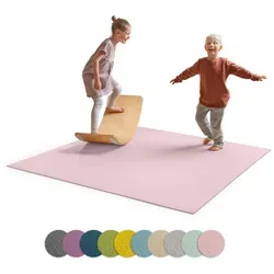 Ehrenkind Spielmatte Krabbelmatte Rutschfest - 180x180 cm - Babydecken, hochwertige, rutschfeste Krabbelmatte Made in Germany, ideal für sicheres Spielen und Krabbeln Ihres Babys.