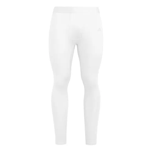 adidas Men's TECHFIT LONG TIGHT MEN – Weiß, Größe M in weiß von adidas