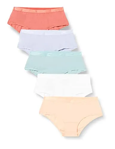 Dim Hipster Shorty Les Pockets Ecodim Weich Damen x5 Multicolor 34/36