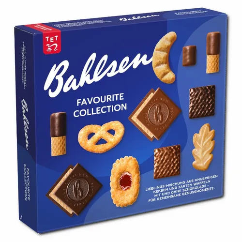  Bahlsen Favourite Collection M, Kekse, Gebäck, 454g Packung 17,60€/1kg