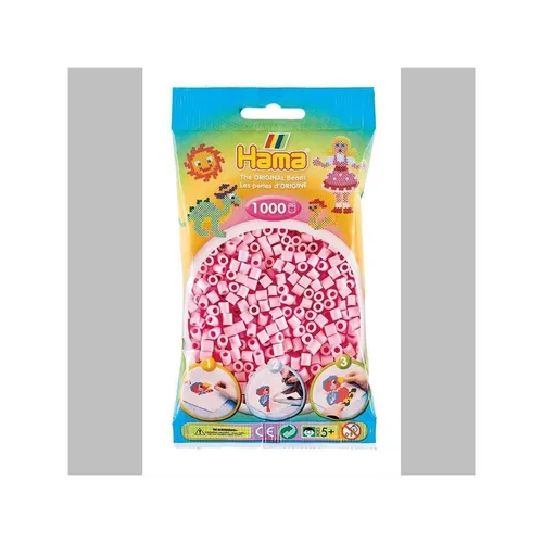 Hama 1000 Midi Bügelperlen - Pastell-Rosé
