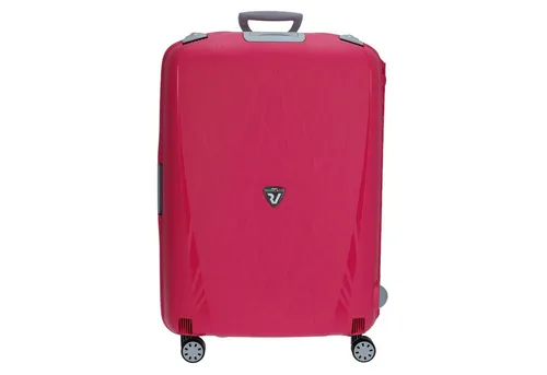 RONCATO Koffer Light - 4-Rollen-Trolley L 75 cm (magenta) - Koffer, leicht und robust aus recyceltem Polypropylen, 4 Doppelrollen für müheloses Manövrieren, ideal für stilbewusste Reisende.