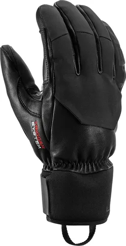 LEKI Hevon 3D black 10.0 - Wasserdichte Skihandschuhe - Warme Skihandschuhe für Männer mit innovativem Trigger System für optimale Kraftübertragung und extrem widerstandsfähigen Materialien, ideal für unvergessliche Skiabenteuer.