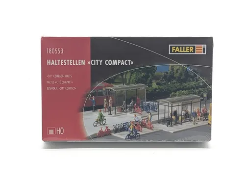 Faller 180553 H0 Haltestellen City Compact Bausatz NEU OVP von Gebr. FALLER GmbH