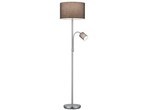 TRIO Leuchten LED Stehlampe mit Dimmfunktion - Standleuchten mit modernem Design, dimmbar und inklusive Leselampe - ideal für gemütliche Leseecken und individuelle Beleuchtung.
