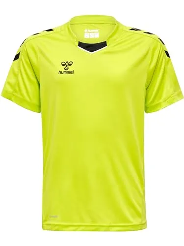hummel hmlCORE XK Poly Jersey S/S Kids, Lime Popsicle, 176