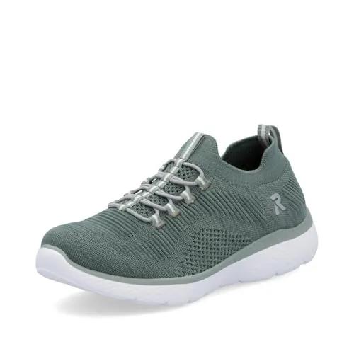 Rieker Damen Low-Top Sneaker M5074 in grün von Rieker