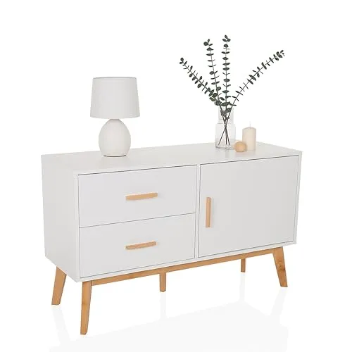 Sideboard TAROLO mit 2 Schubladen und Tür