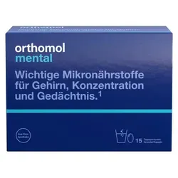 Orthomol Mental Granulat/Kapseln 15er-Packung