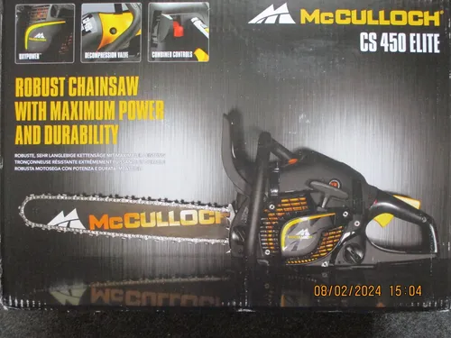 Produktbild MCCULLOCH BENZIN-KETTENSÄGE CS 450 ELITE 2000 W