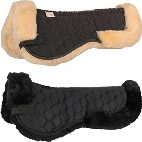 HKM Lammfell Lammfell Schwarz Pony