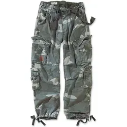 Surplus Airborne Vintage Hose - Mehrfarbig, Größe 3XL für Männer - Motorradhosen mit weiter Baggy Passform, strapazierfähig und ausgestattet mit 2 großen sowie 2 kleineren Taschen für praktischen Stauraum.